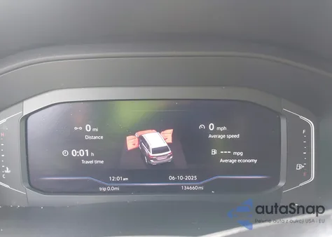 2019 Volkswagen Atlas 3.6L V6 Sel Premium из США, поврежденный, VIN 1V2NR2CA8KC568556